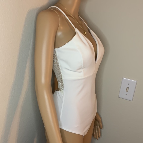 White bodysuit - Picture 3 of 8